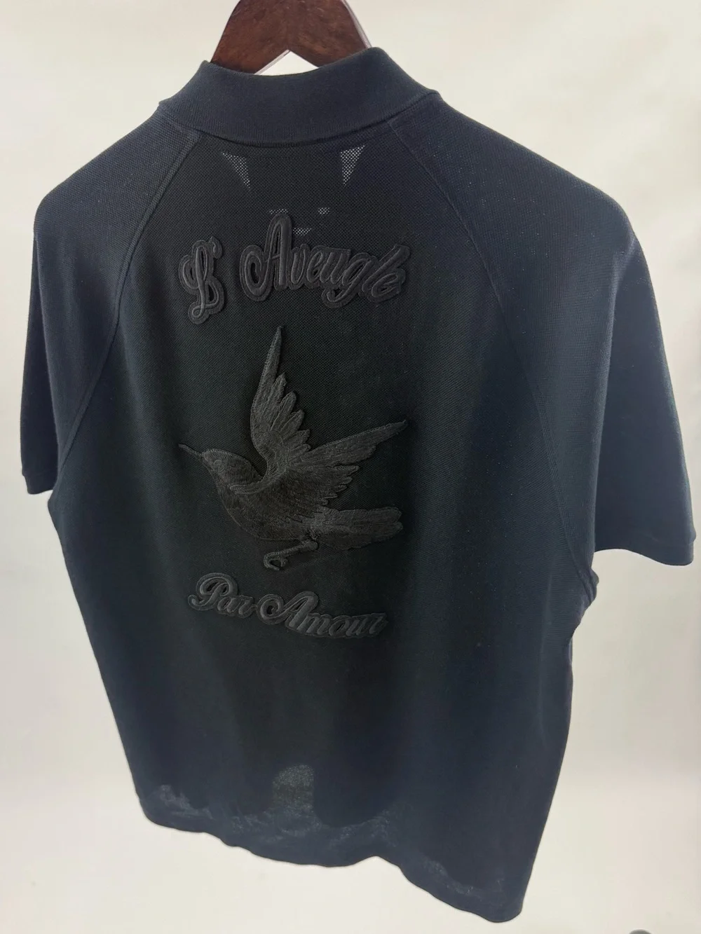 Gucci Black Short-Sleeve Polo